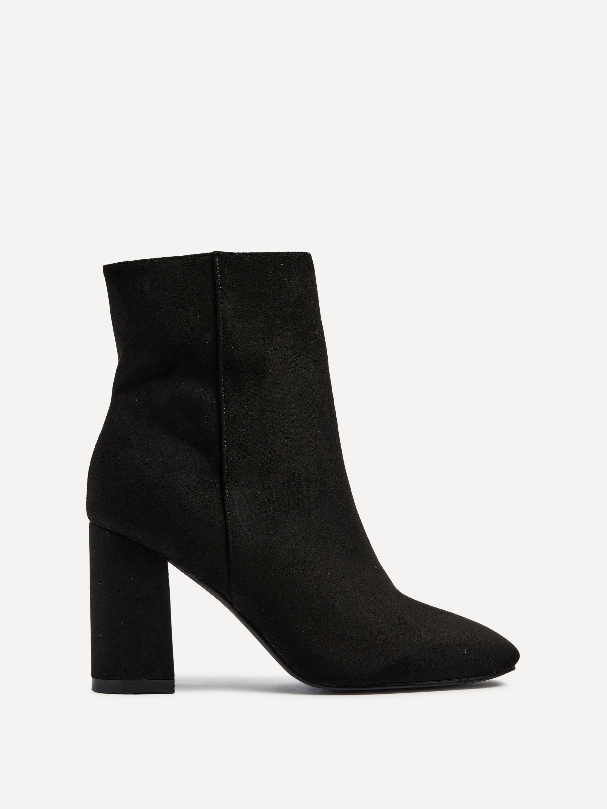 Selene | Stivaletti Eleganti in Eco-Suede con Tacco a Blocco