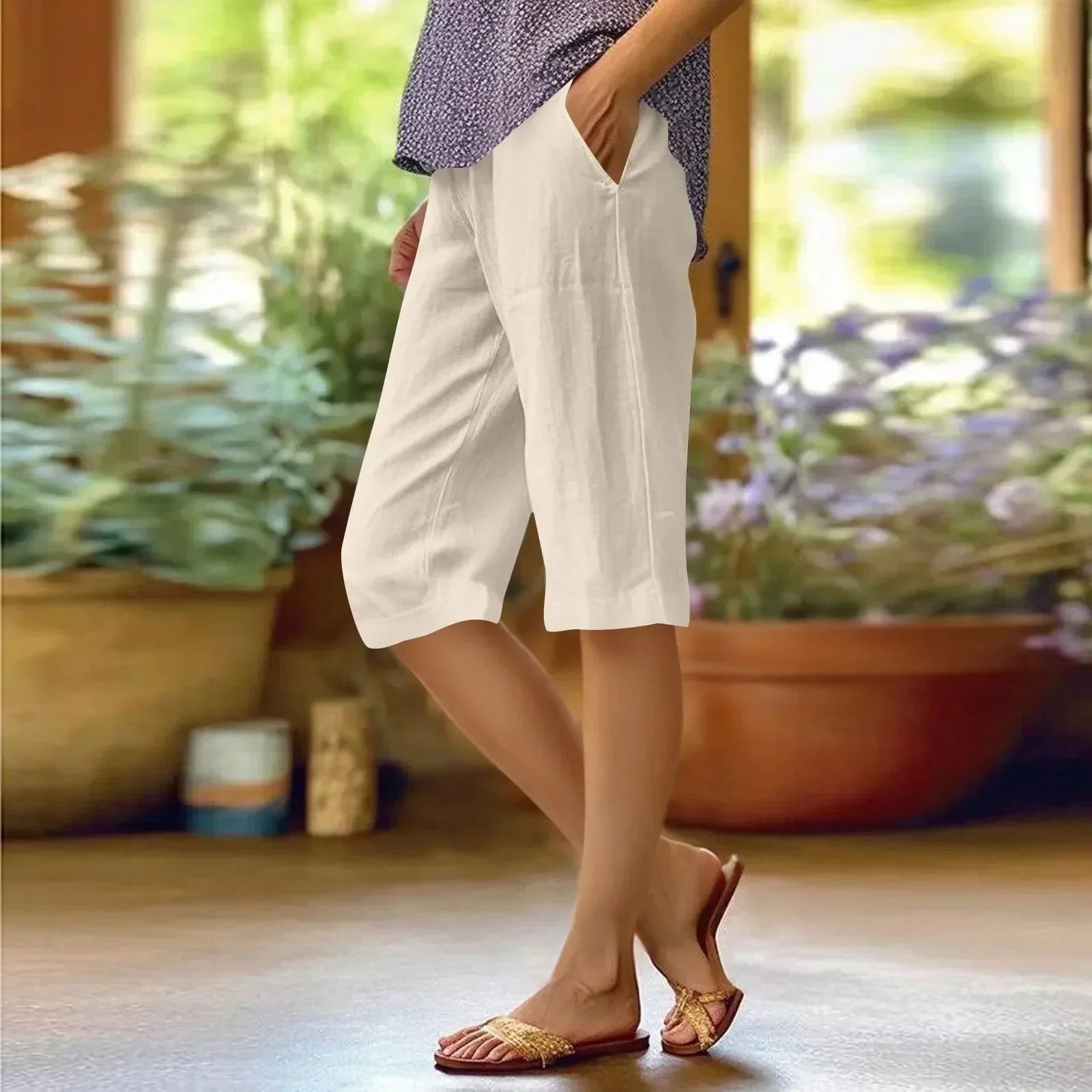 Maryse | pantaloni corti estivi casual
