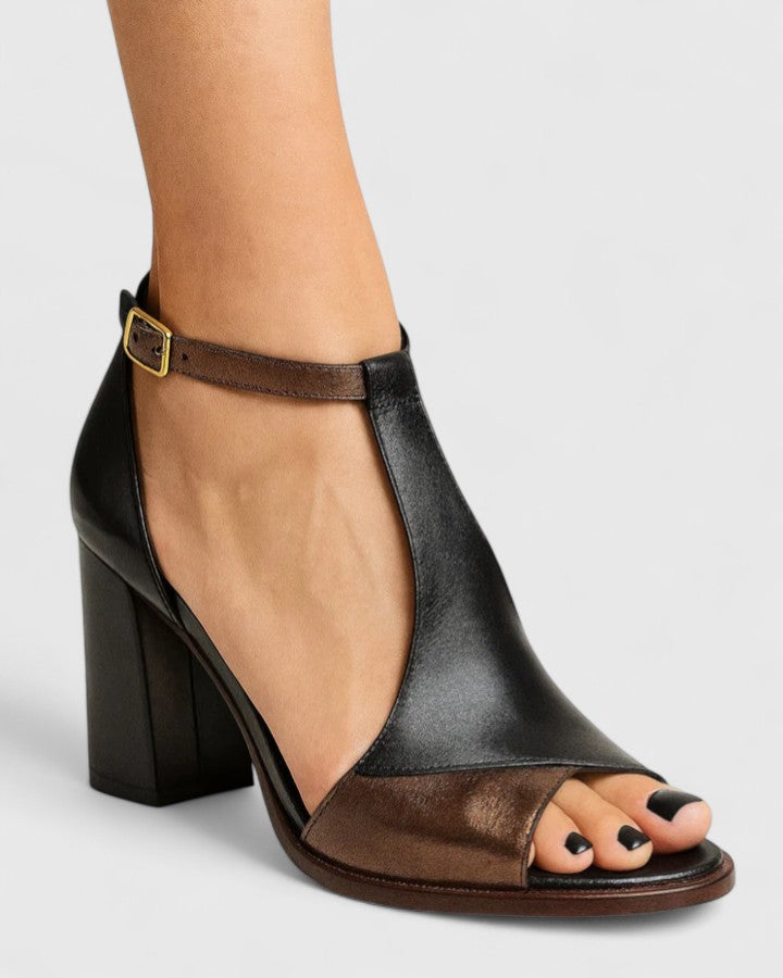 Lorenza | Sandali Tacco Geometrico