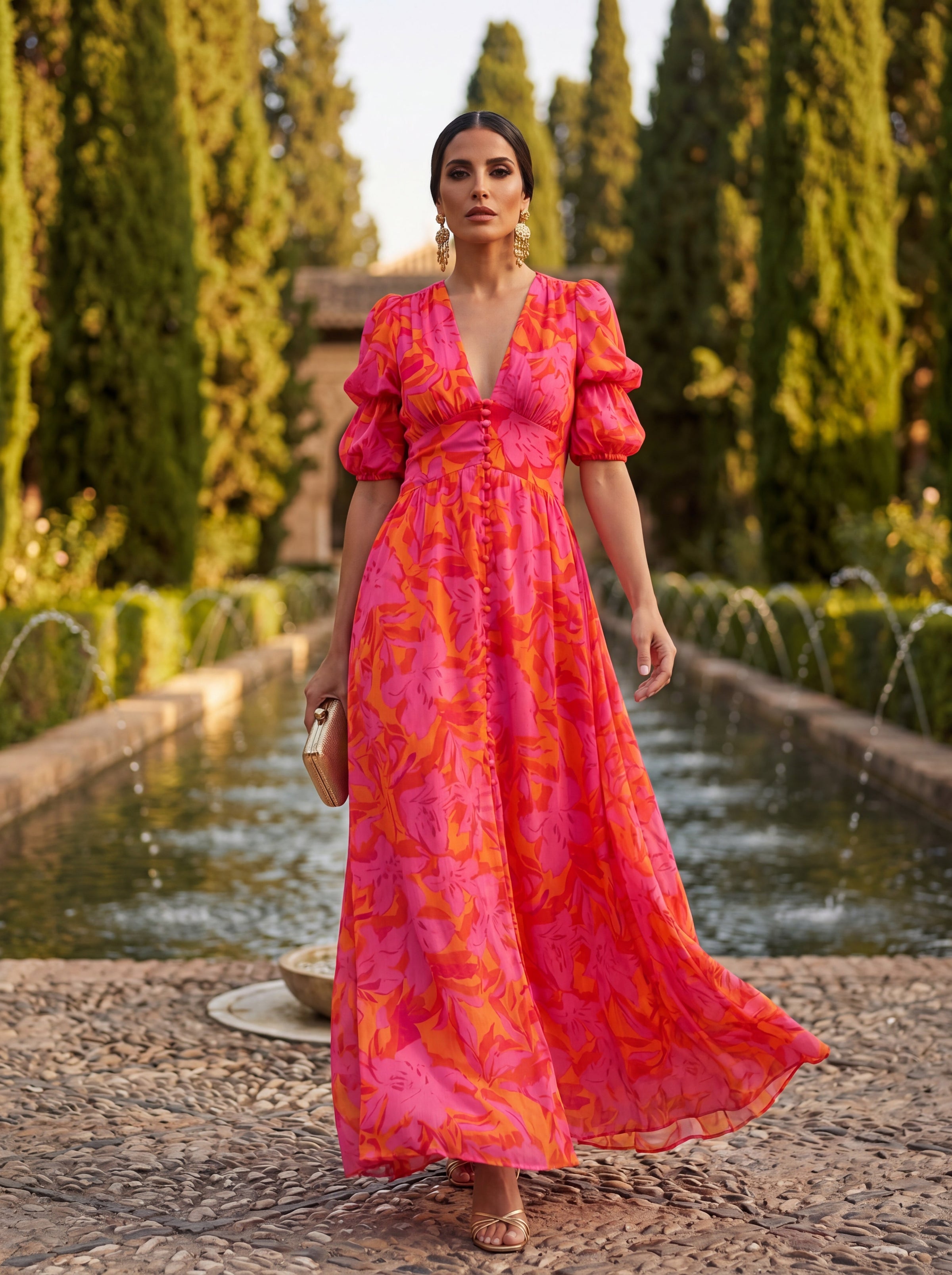 Olvera | Vestito Lungo Elegante