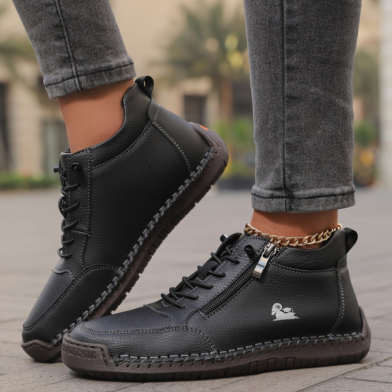 Flora Scarpe Ortopediche Comode con Cerniera