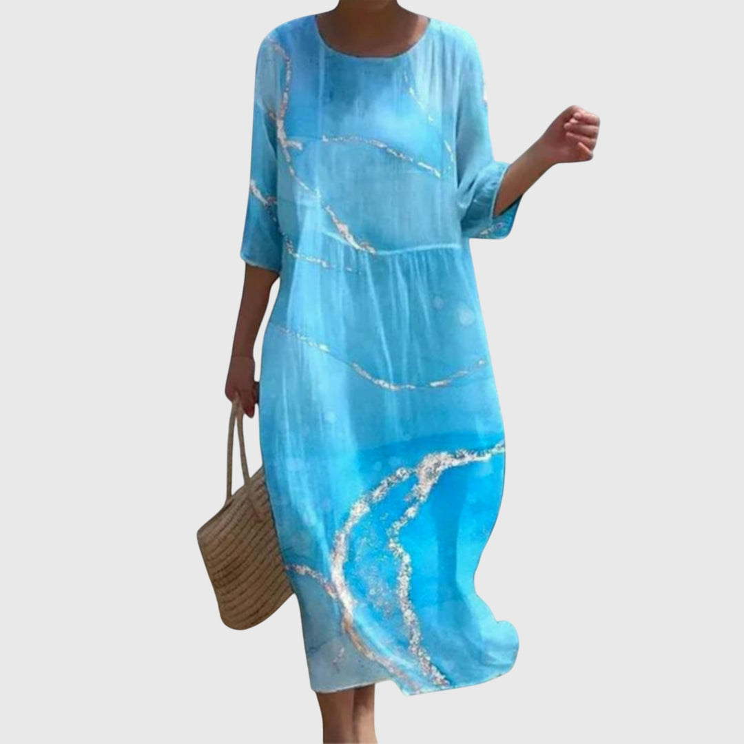 Hayley™ | Elegante Abito Maxi a Fiori