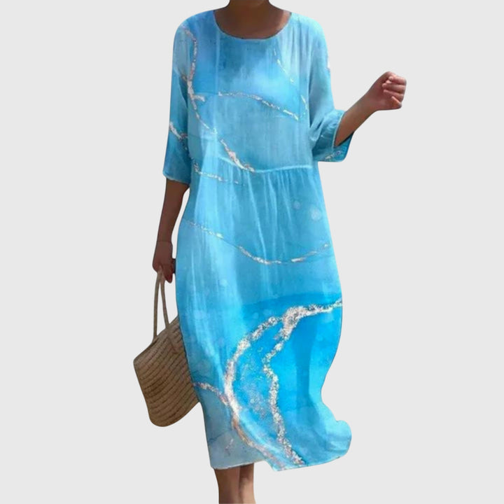 Hayley™ | Elegante Abito Maxi a Fiori
