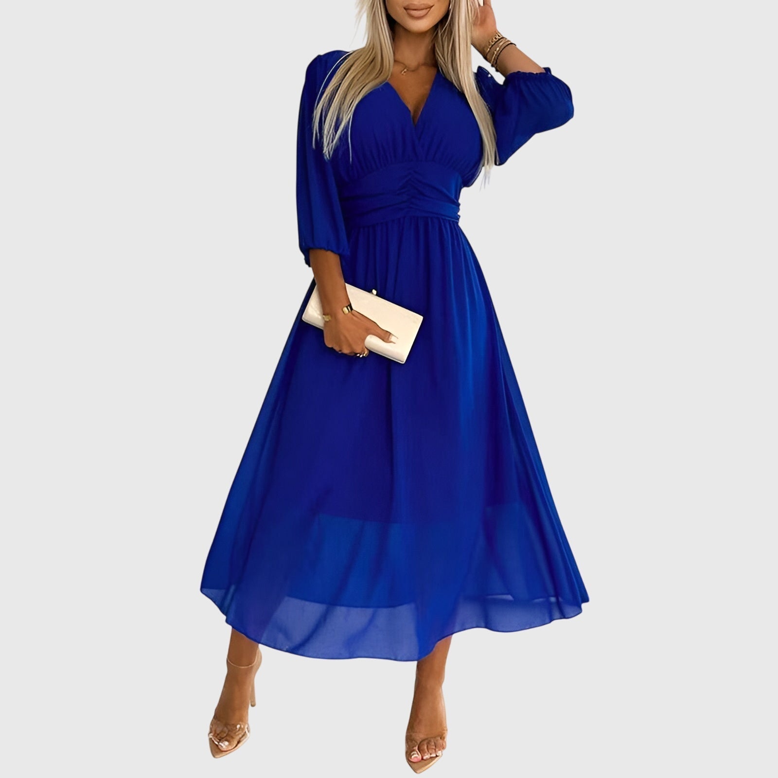 Chloe™ | Abito in Chiffon Setoso Leggero
