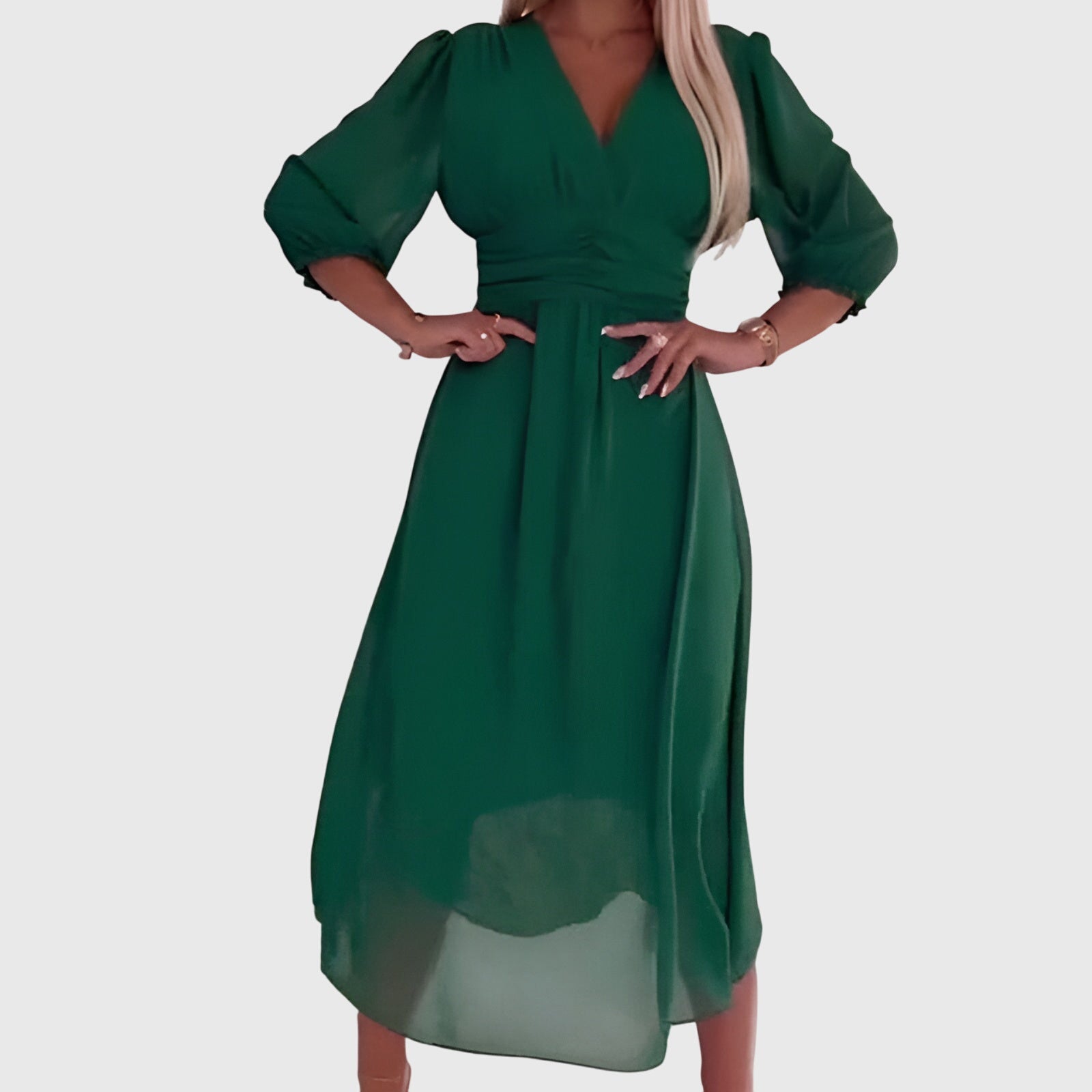 Chloe™ | Abito in Chiffon Setoso Leggero