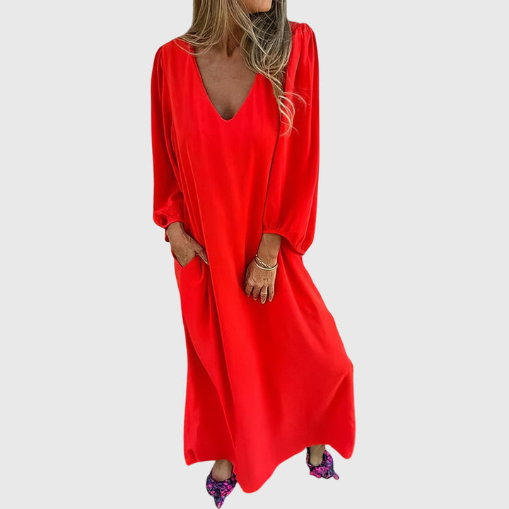 Carol™ - Vestito Boho Lungo con Tasche