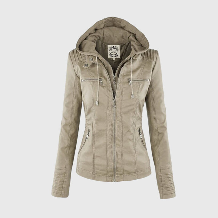 KAROLINE™ La giacca in pelle elegante e unica