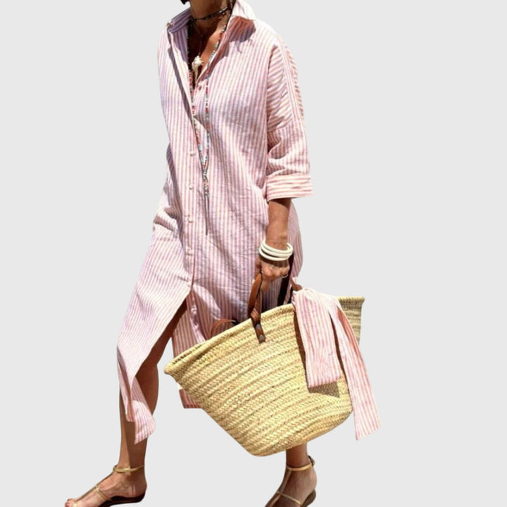 Ellen™ | Abito Striato Classico