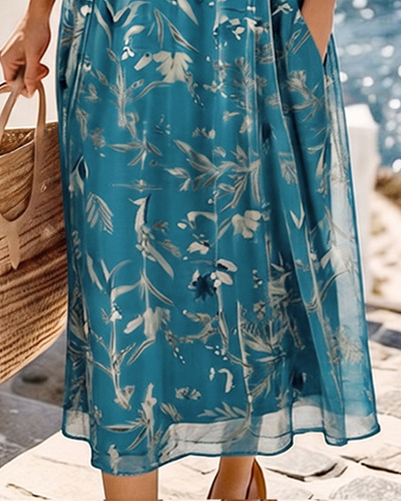 Maria | Abito Midi Eleganza Vintage