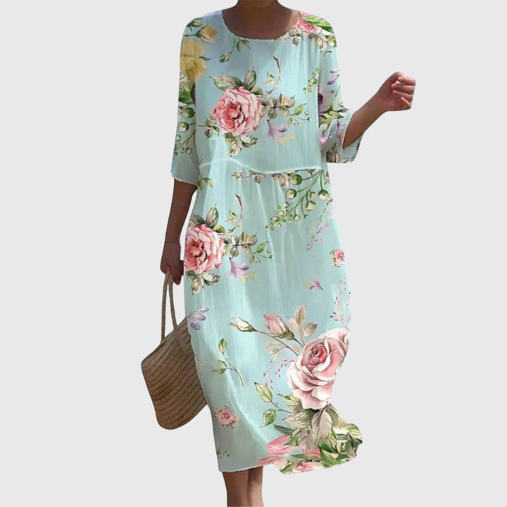 Hayley™ | Elegante Abito Maxi a Fiori