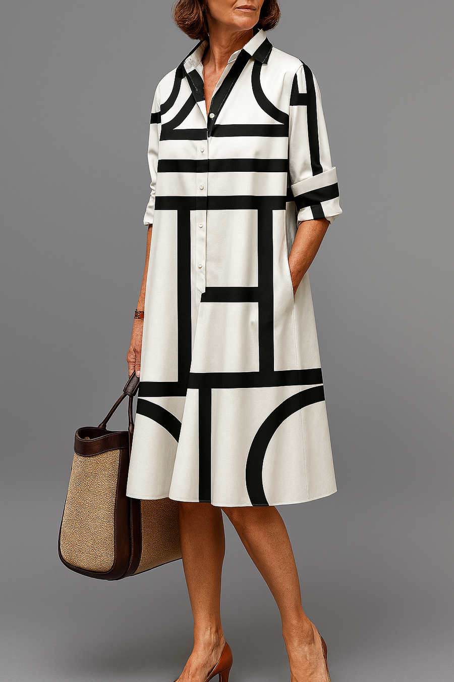 Ellie | Abito Midi Elegante