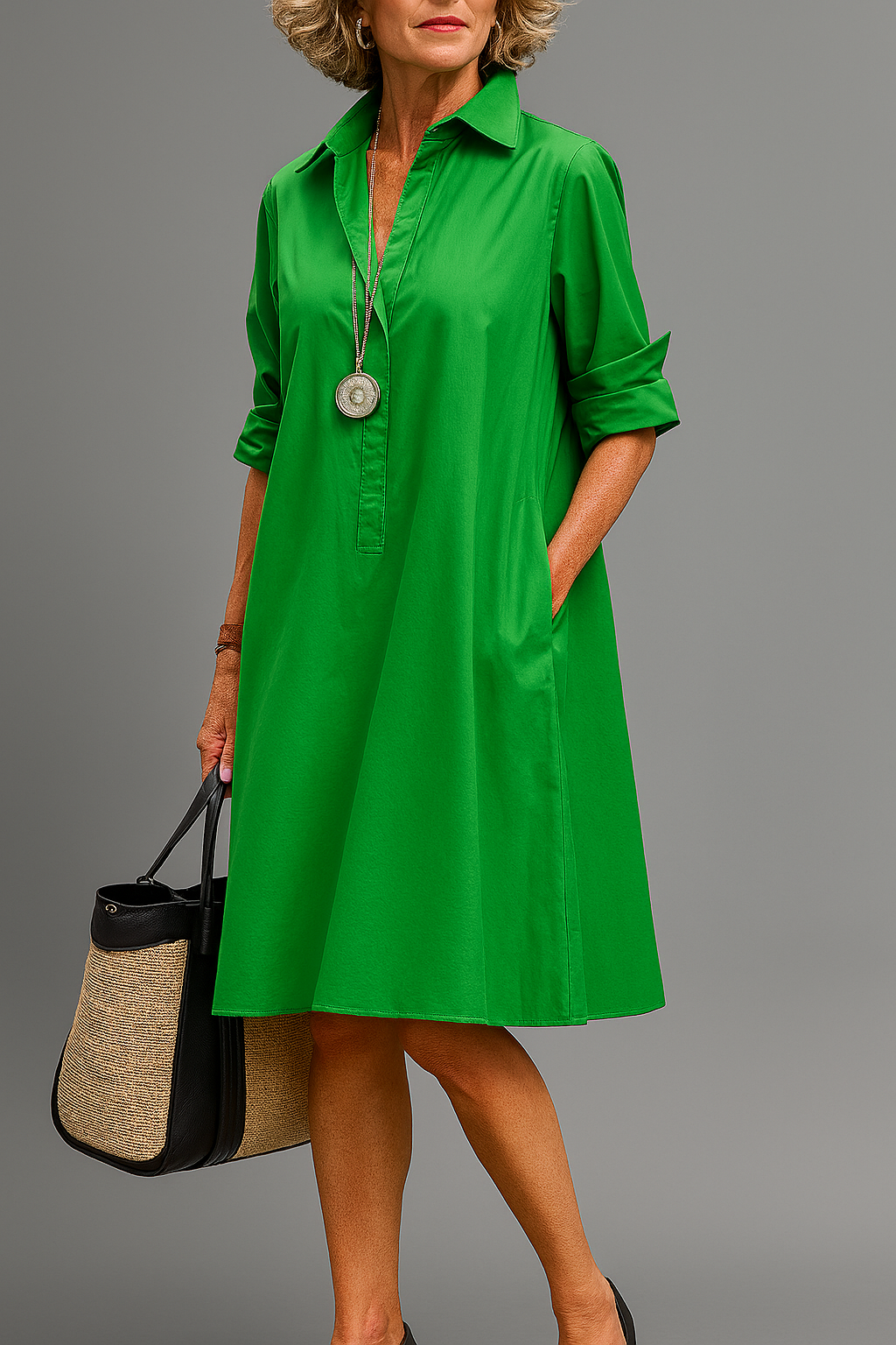Riley | Abito Midi Elegante