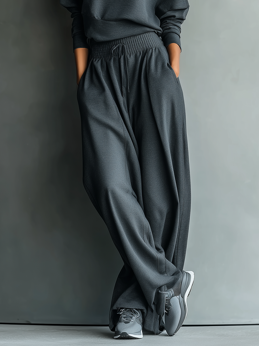 Carlotta - Insieme in Maglia con Pantalone Ampio