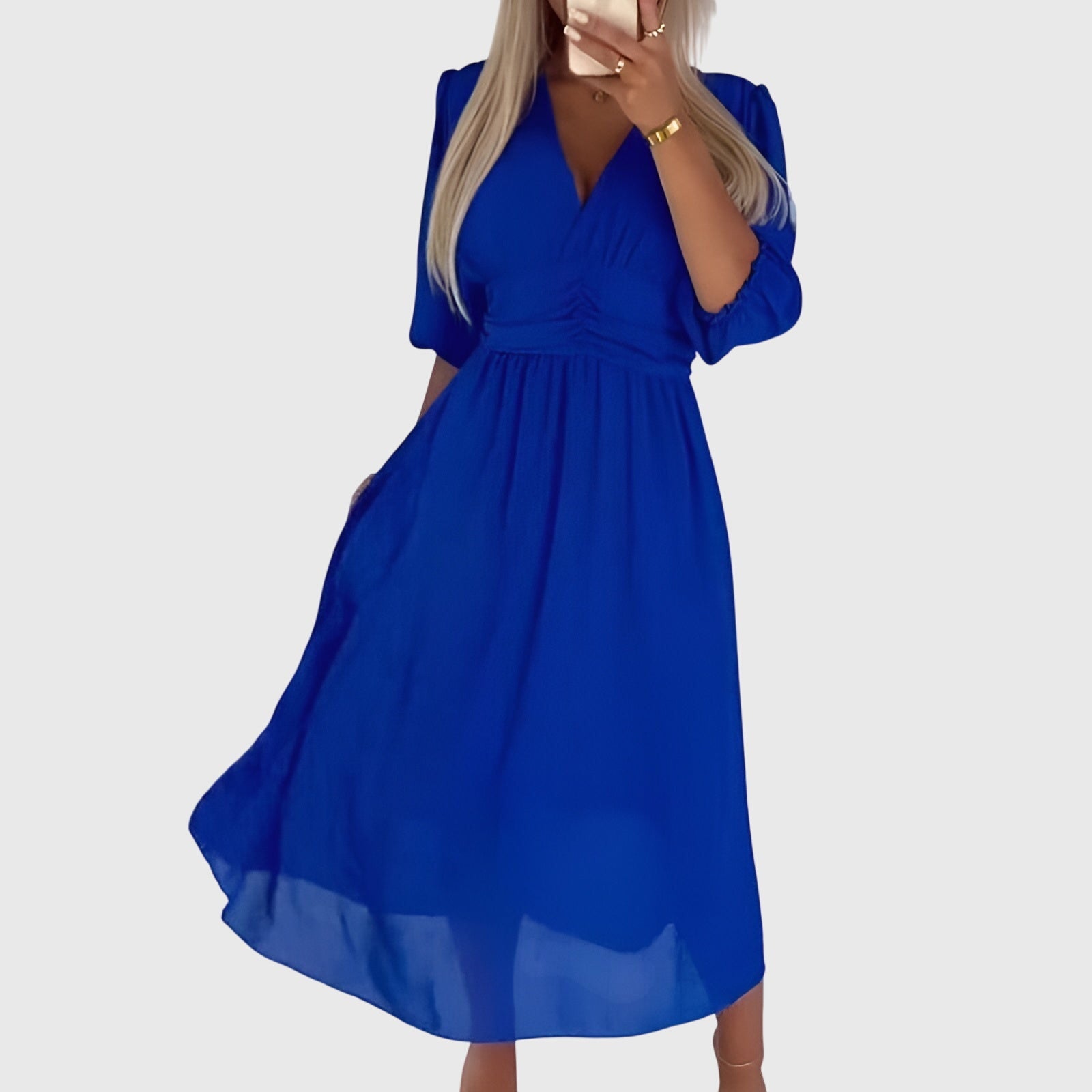 Chloe™ | Abito in Chiffon Setoso Leggero