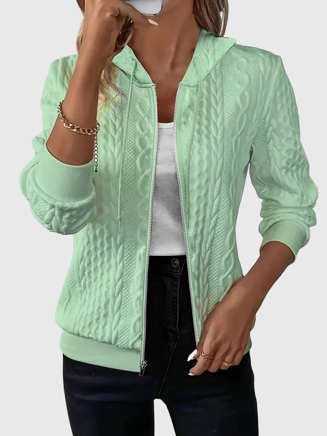 Lena™ - Felpa con zip