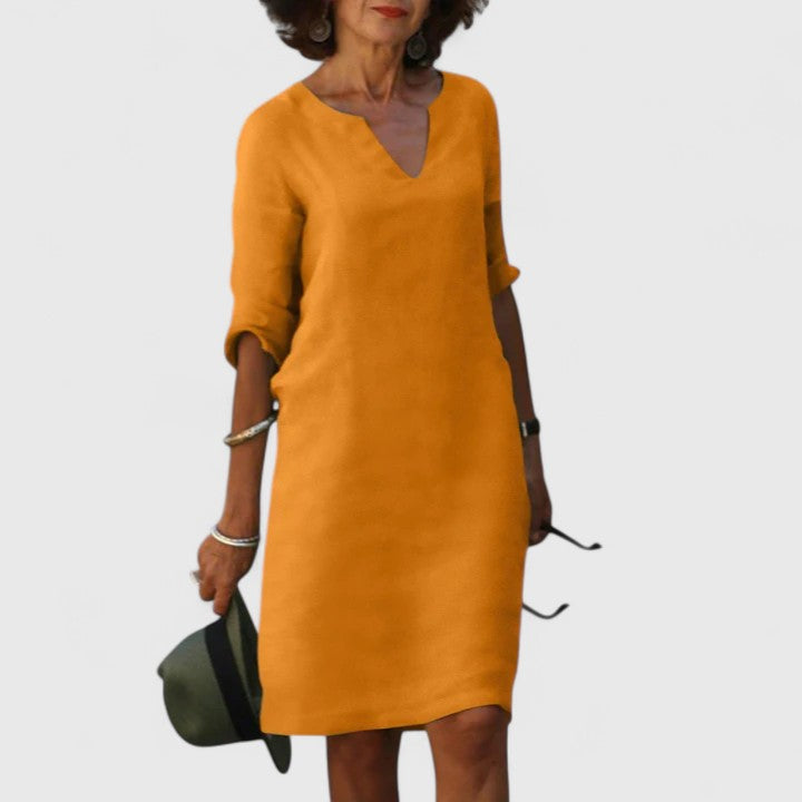 Taylor | Abito V-Neck Confortevole