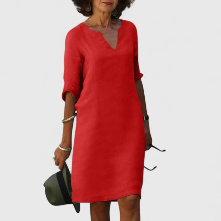 Taylor | Abito V-Neck Confortevole