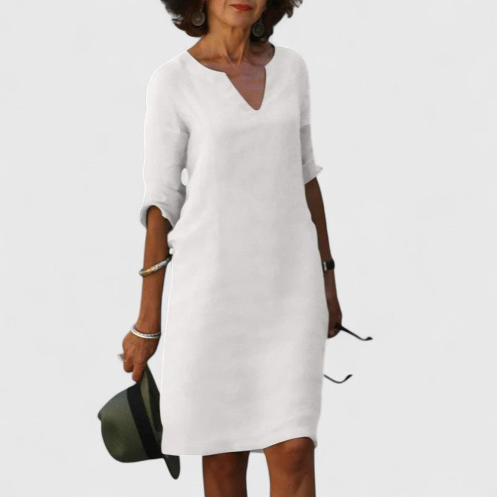 Taylor | Abito V-Neck Confortevole