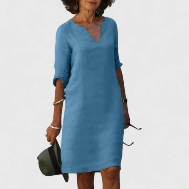Taylor | Abito V-Neck Confortevole
