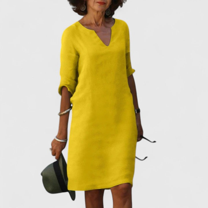 Taylor | Abito V-Neck Confortevole