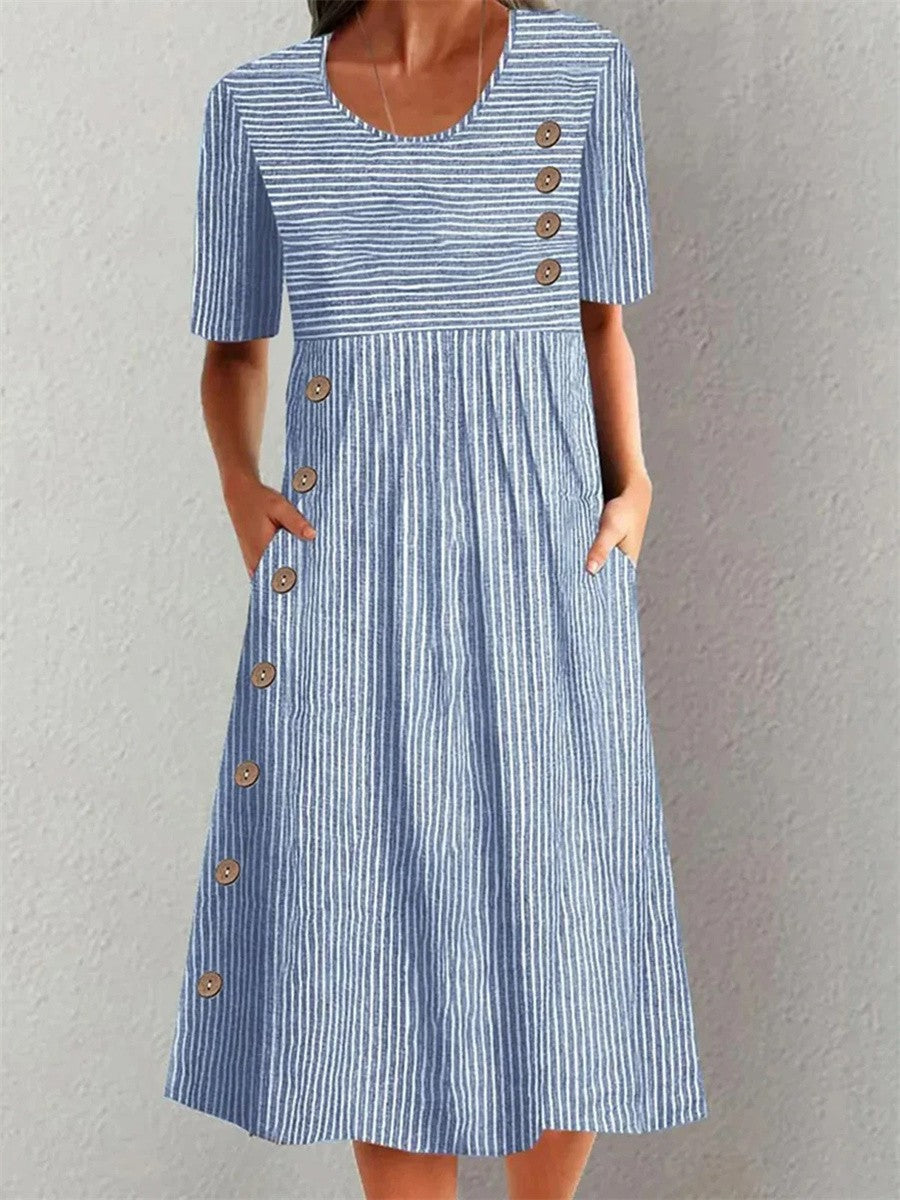 Sofia | Vestito Estivo a Righe