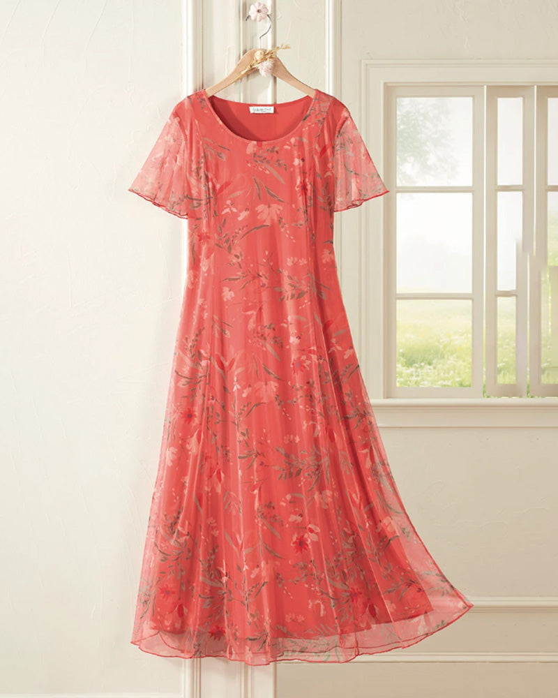 Maria | Abito Midi Eleganza Vintage