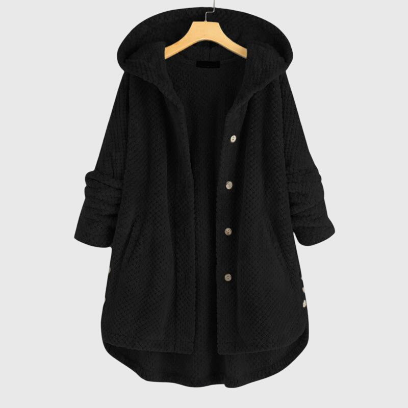 Franca™ - Giacca in Pile con Cappuccio