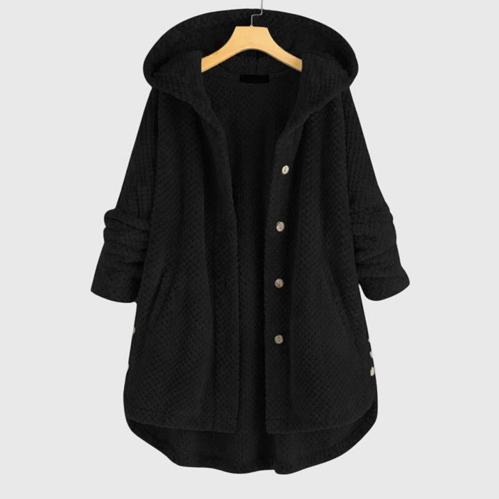 Franca™ - Giacca in Pile con Cappuccio