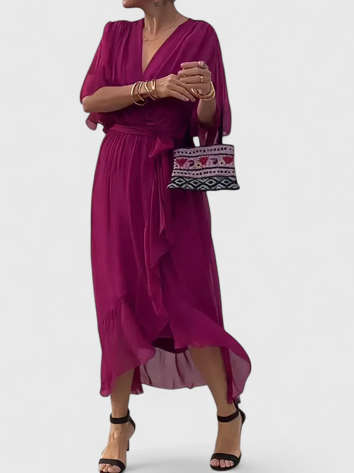Nada | Abito Elegante con Scollatura a V