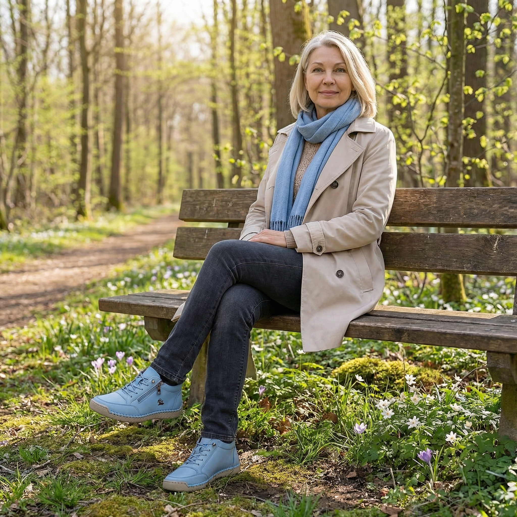 Flora Scarpe Ortopediche Comode con Cerniera