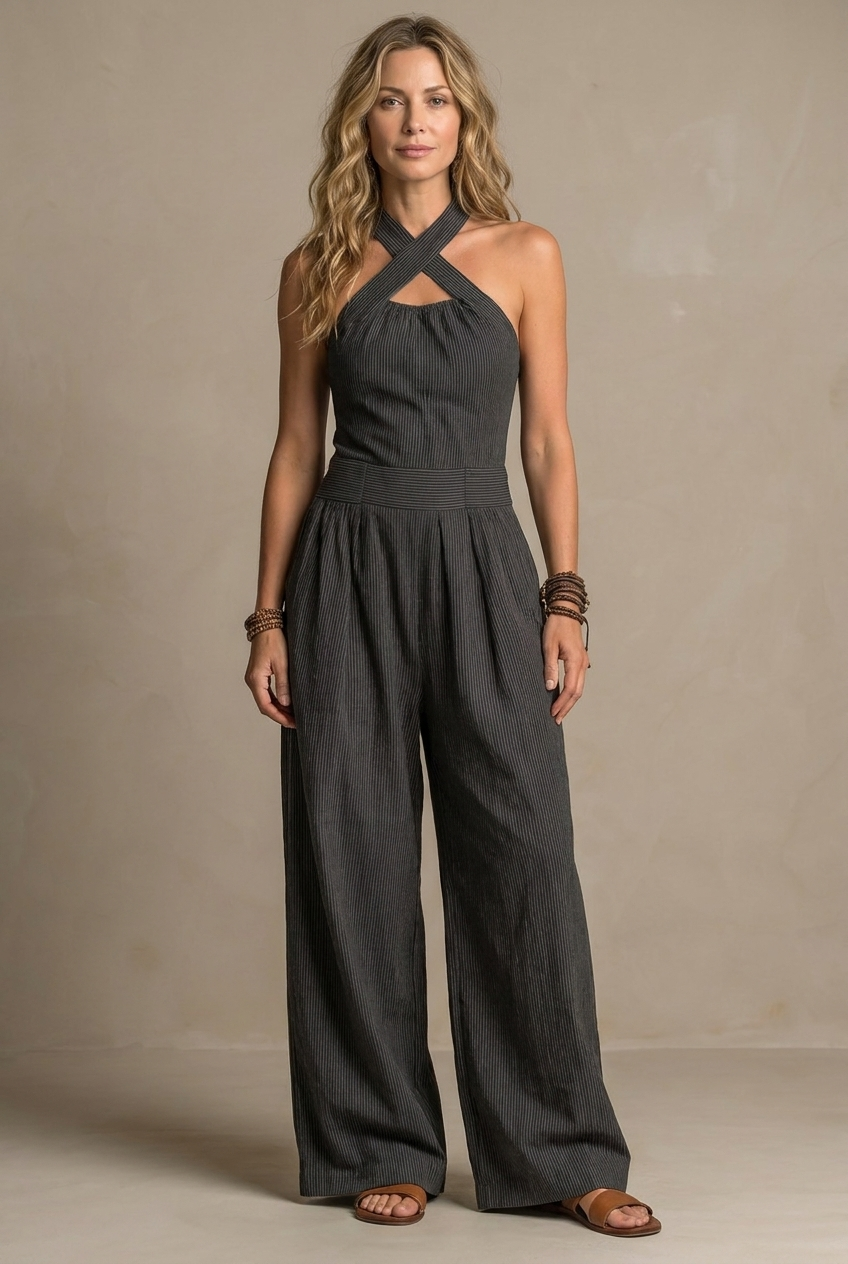 Ariana | Mono Elegante Scollatura Incrociata