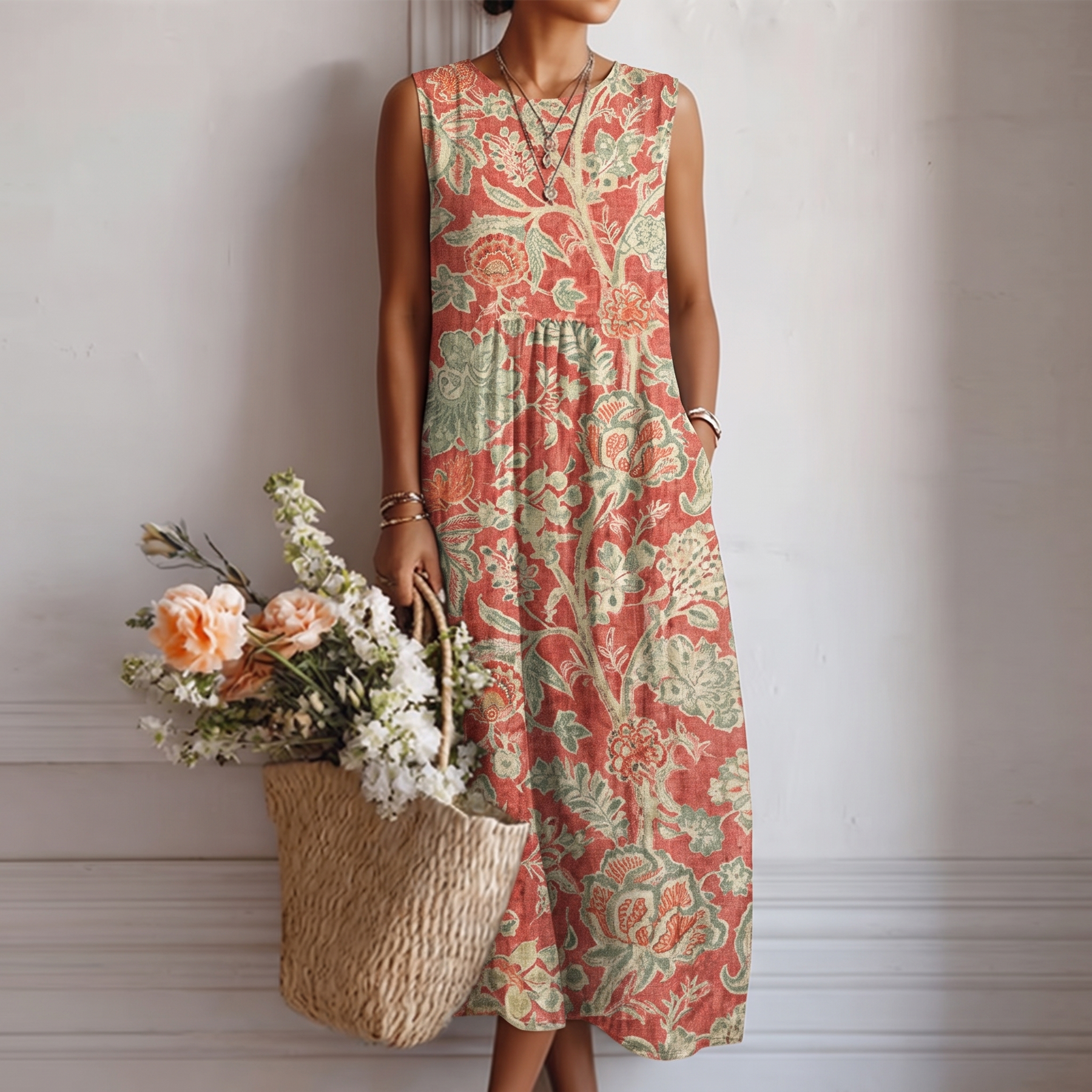 Raya™ | Abito Midi del Quotidiano