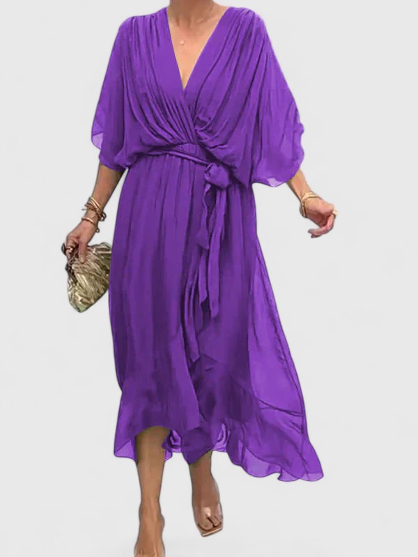 Nada | Abito Elegante con Scollatura a V