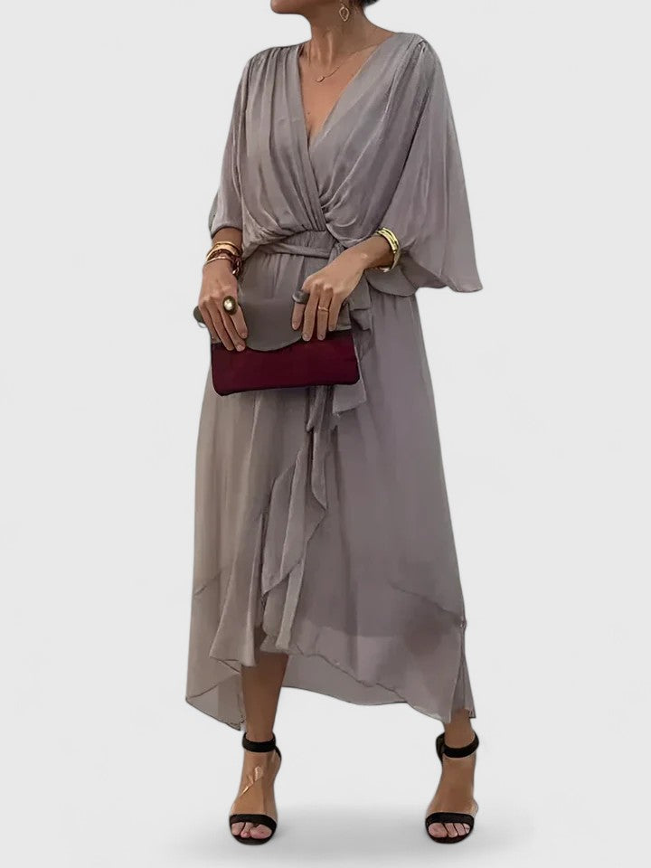 Nada | Abito Elegante con Scollatura a V