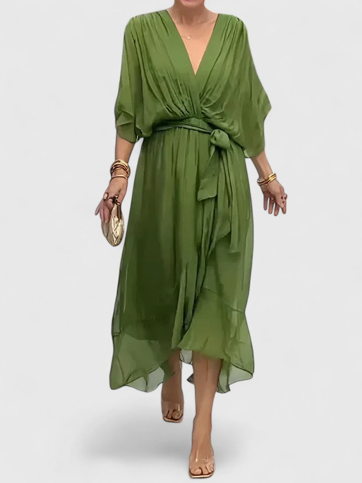 Nada | Abito Elegante con Scollatura a V