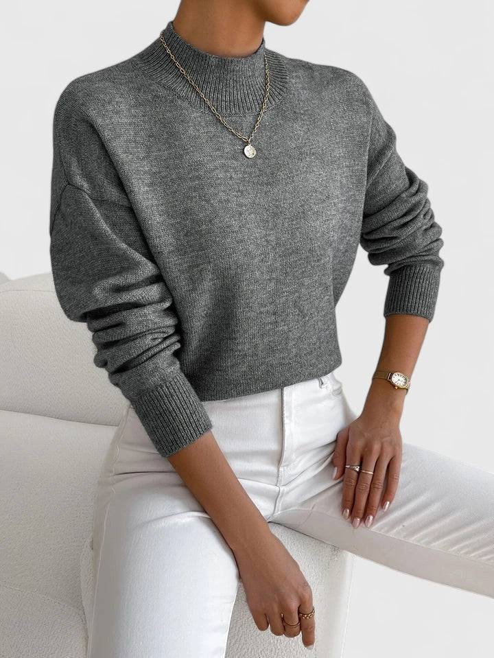 Marchelina | Maglione Elegante a Collo Alto