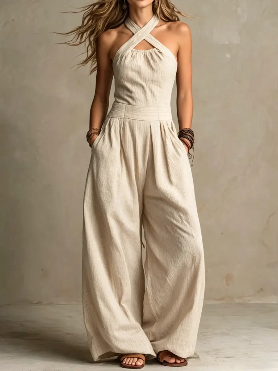 Ariana | Mono Elegante Scollatura Incrociata