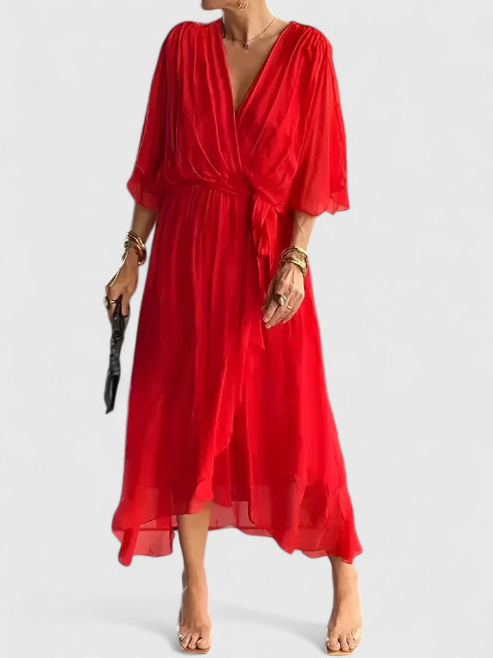 Nada | Abito Elegante con Scollatura a V