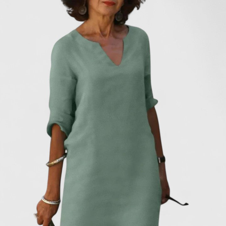 Taylor | Abito V-Neck Confortevole