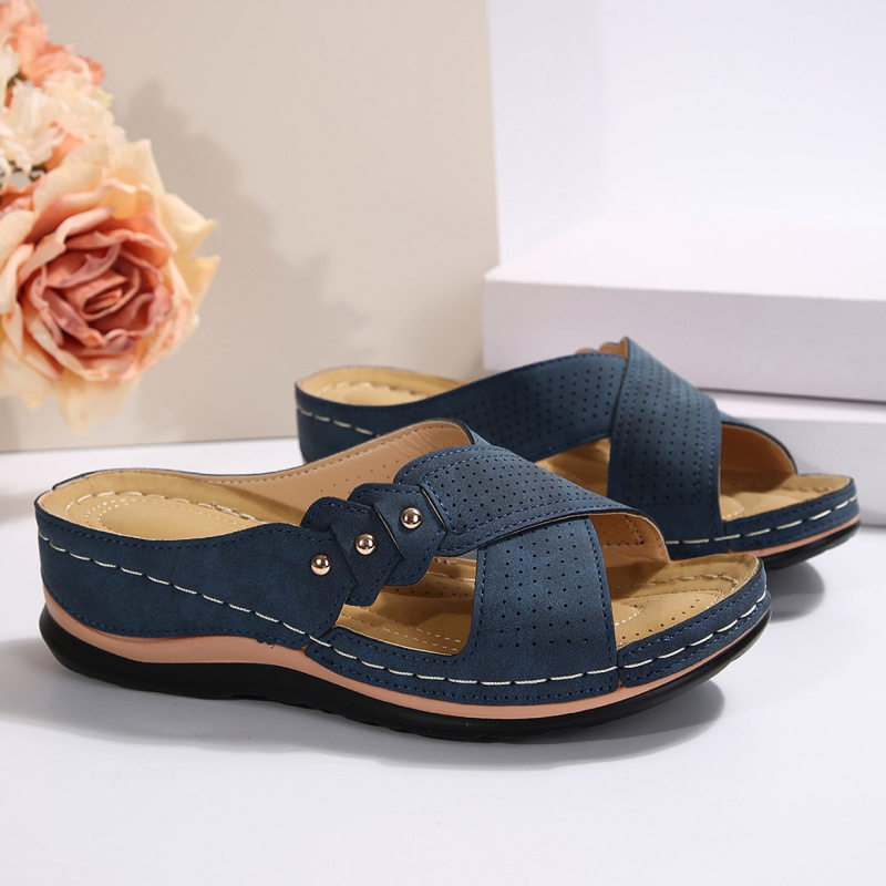 Valeria | Sandali con Zeppa Comfort