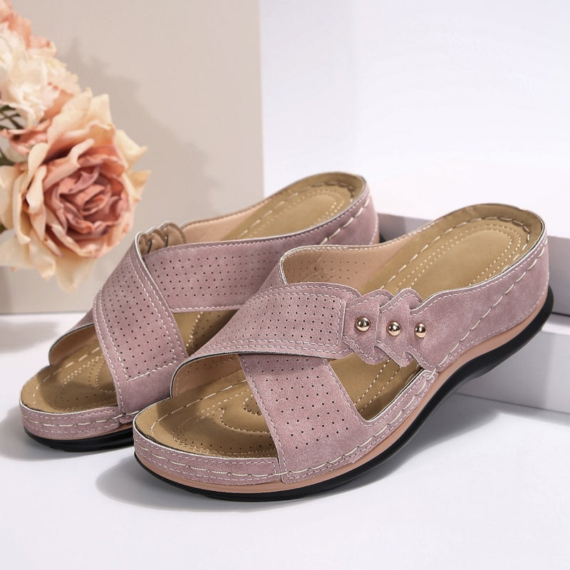 Valeria | Sandali con Zeppa Comfort