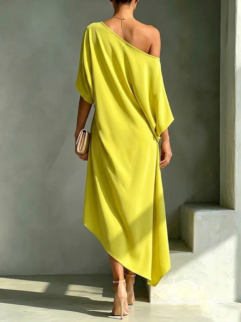 Camila | Vestito asimmetrico elegante